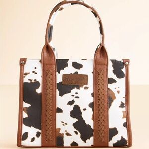 Wrangler Cow Print Purse